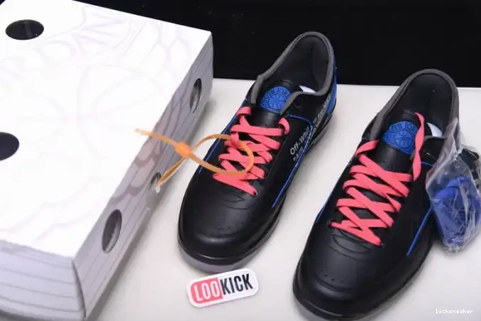 Rep LUCY Retro Low Off-White Black 2 DJ4375-004 SP Blue Jordan 0506